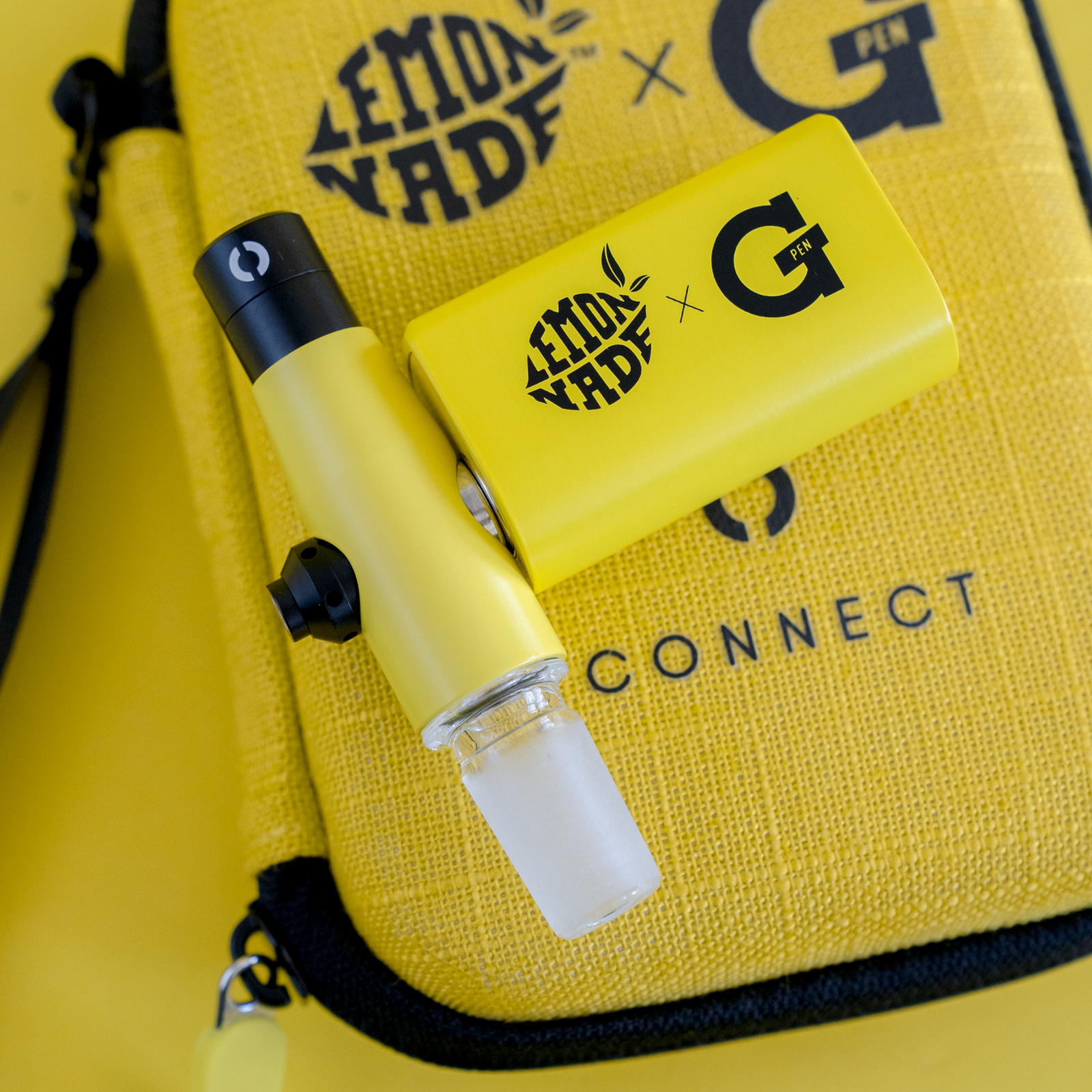 Lemonnade x G Pen Connect Vaporizer, gpen, g pen connect tank, thc